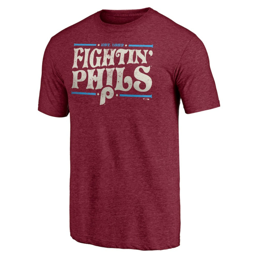MLB Philadelphia Phillies Hometown Collection Fightin' Phils Tri-Blend T-Shirt