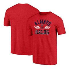 MLB Los Angeles Angels Hometown Collection Always Halos Tri-Blend T-Shirt