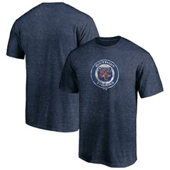 MLB Detroit Tigers Cooperstown Collection Throwback Logo Tri-Blend T-Shirt