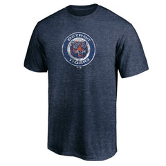 MLB Detroit Tigers Cooperstown Collection Throwback Logo Tri-Blend T-Shirt