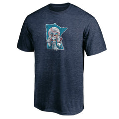 MLB Minnesota Twins Cooperstown Collection Throwback Logo Tri-Blend T-Shirt