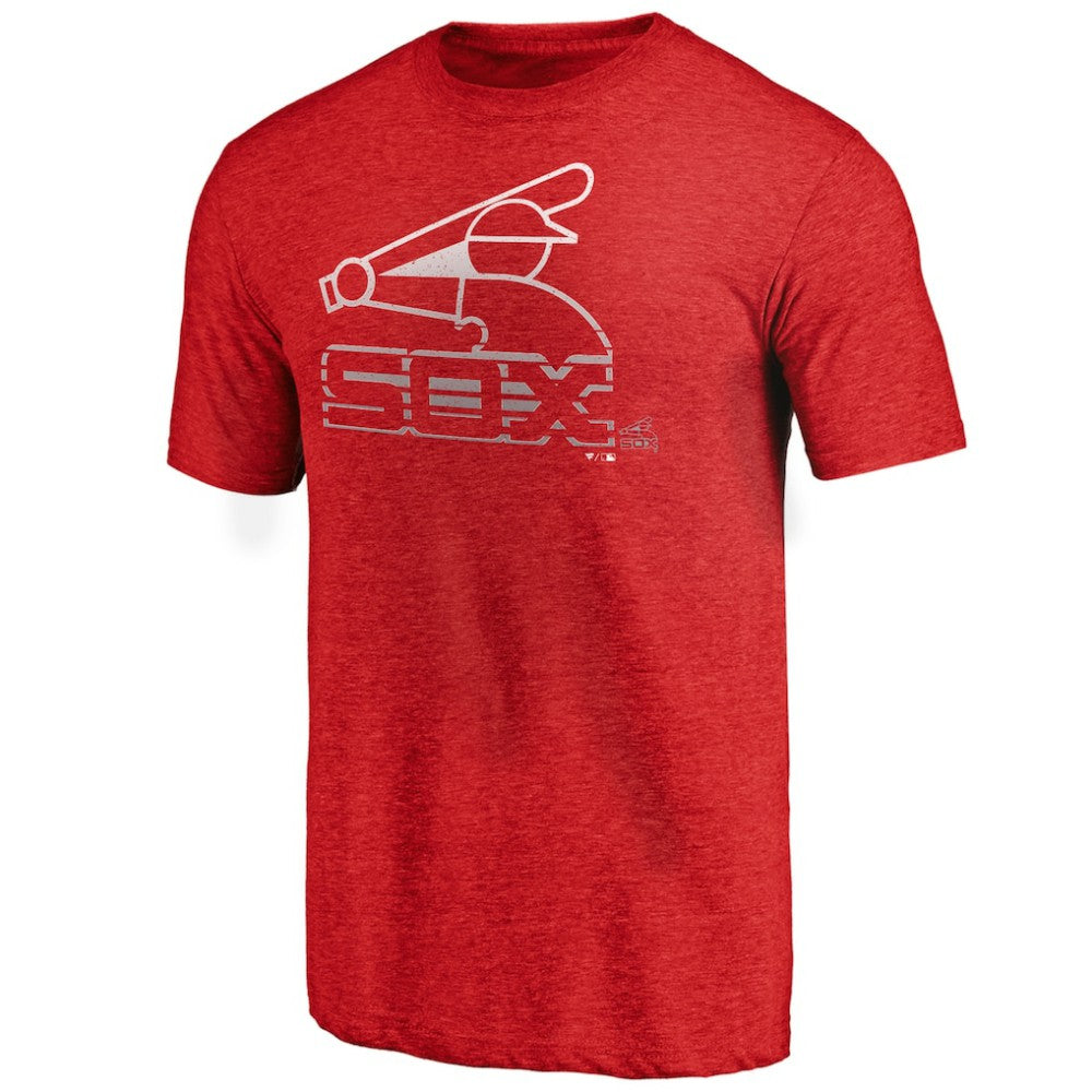 MLB Chicago White Sox Cooperstown Collection Logo Tri-Blend T-Shirt