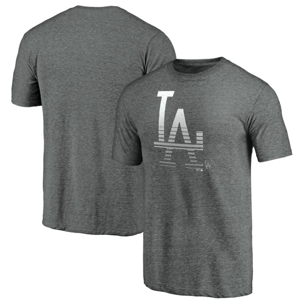 MLB Los Angeles Dodgers Cooperstown Collection Logo Tri-Blend T-Shirt