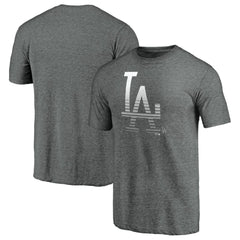 MLB Los Angeles Dodgers Cooperstown Collection Logo Tri-Blend T-Shirt