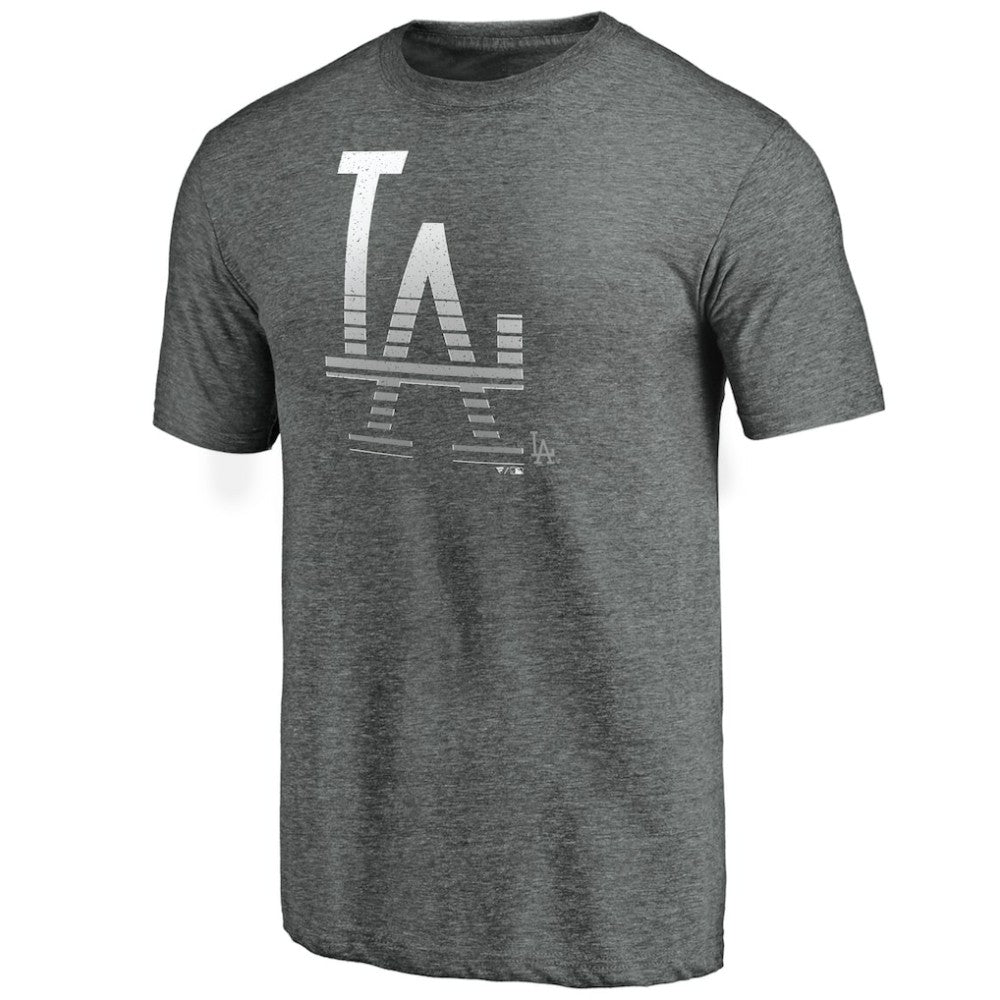 MLB Los Angeles Dodgers Cooperstown Collection Logo Tri-Blend T-Shirt