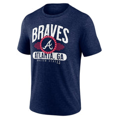 MLB Atlanta Braves Badge of Honor Tri-Blend T-Shirt