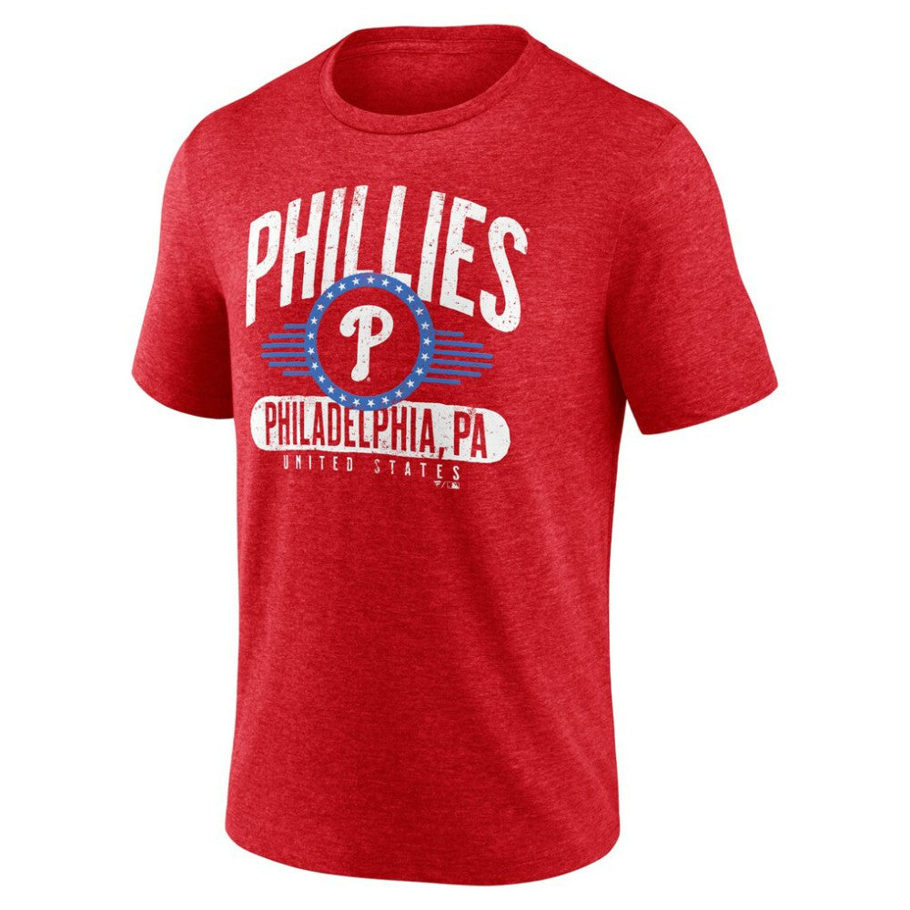 MLB Philadelphia Phillies Badge of Honor Tri-Blend T-Shirt