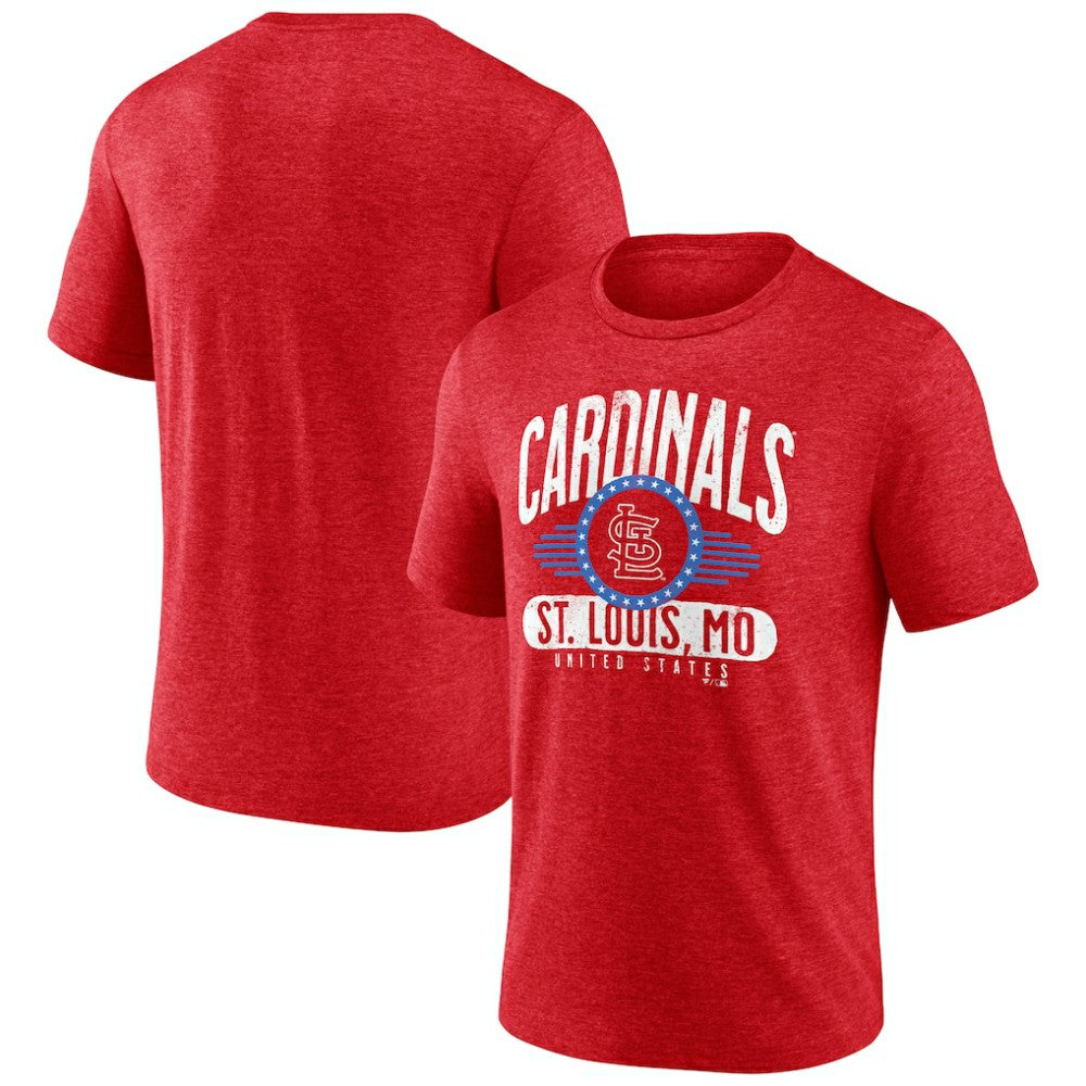 MLB St. Louis Cardinals Badge of Honor Tri-Blend T-Shirt