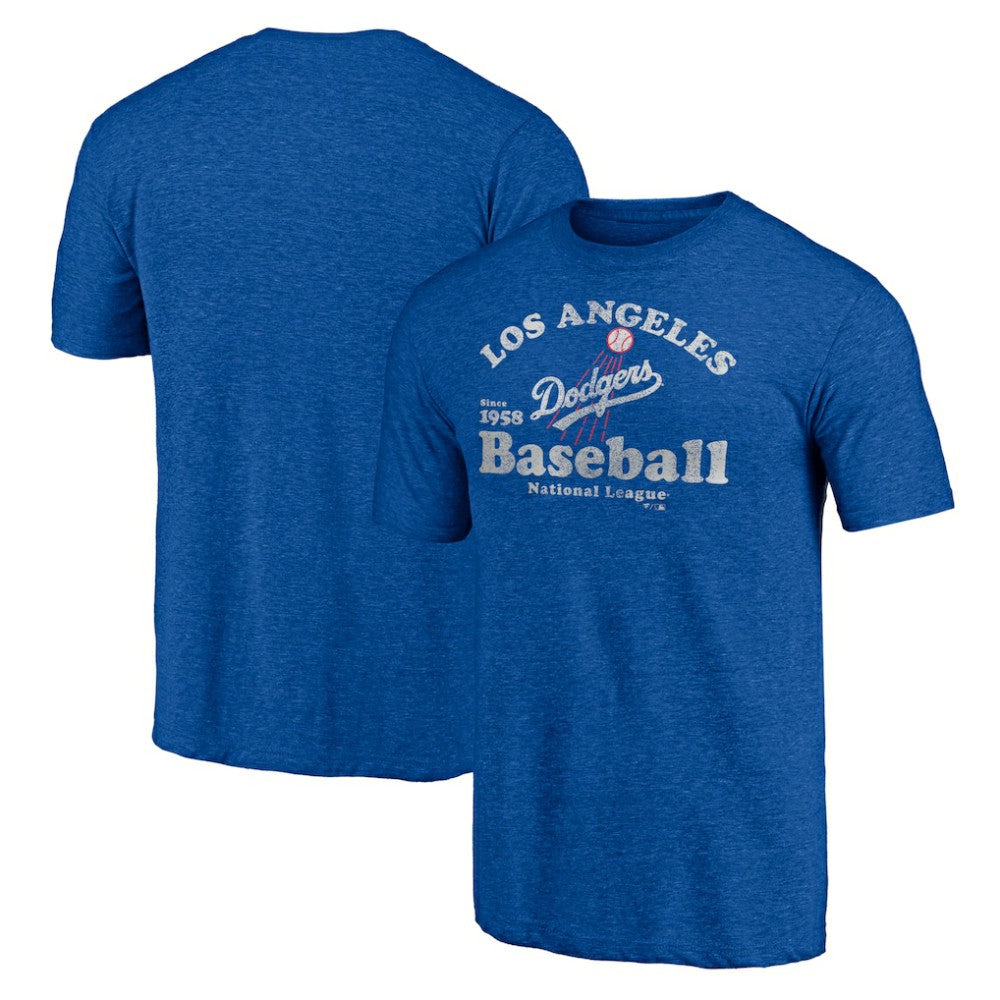 MLB Los Angeles Dodgers Cooperstown Collection Our Game Tri-Blend T-Shirt