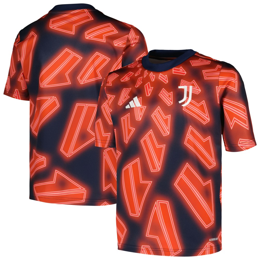 Juventus Youth 2023/24 Pre-Match Top - Adidas Navy
