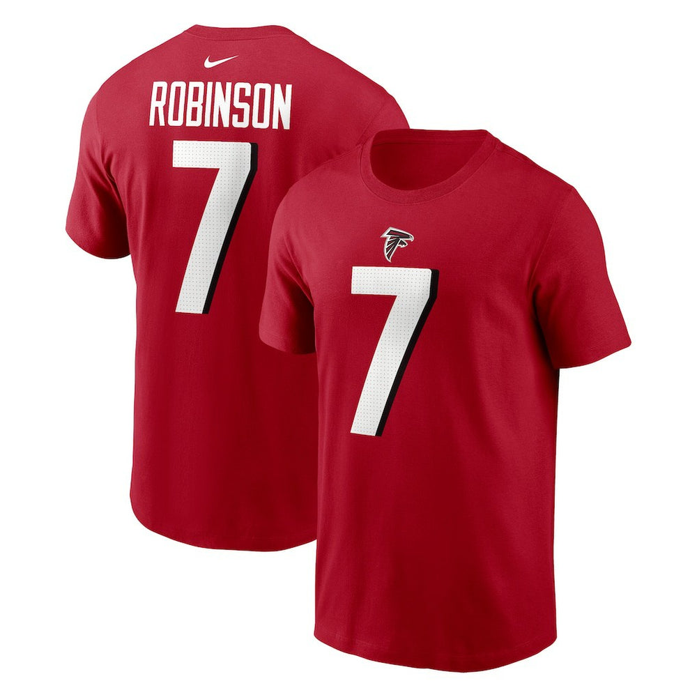 Bijan Robinson  Player Name & Number T-Shirt - Atlanta Falcons