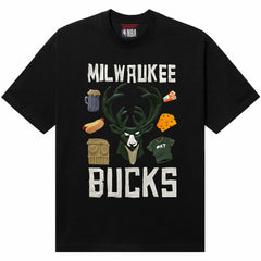NBA Milwaukee Bucks NBA x MARKET Unisex Claymation T-Shirt