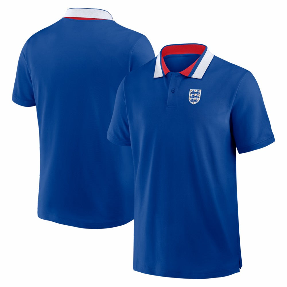 England National Team Crest Polo - Fanatics Blue
