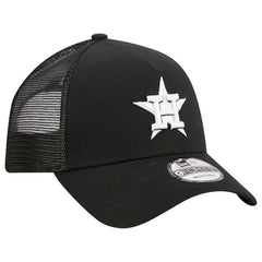 MLB Houston Astros New Era A-Frame 9FORTY Trucker Adjustable Hat