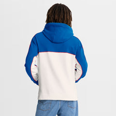 Paris Saint-Germain Retro Overhead Tri-Blend Hoodie - Fanatics Royal/White