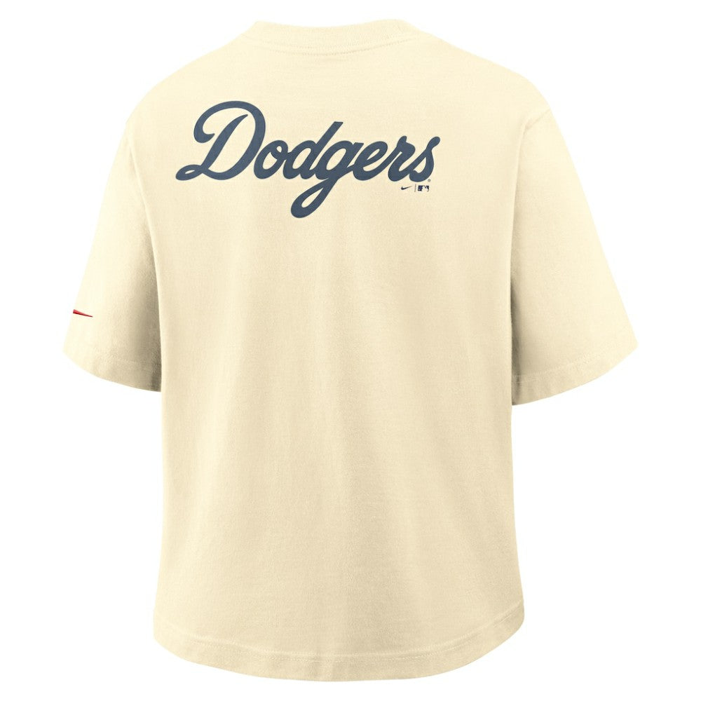 MLB Los Angeles Dodgers Nike Women's City Connect Pocket Boxy T-Shirt
