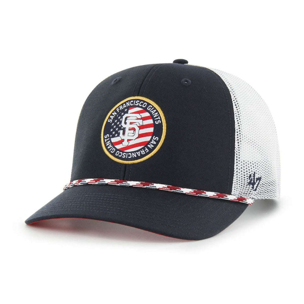 MLB San Francisco Giants '47 Union Patch Trucker Adjustable Hat