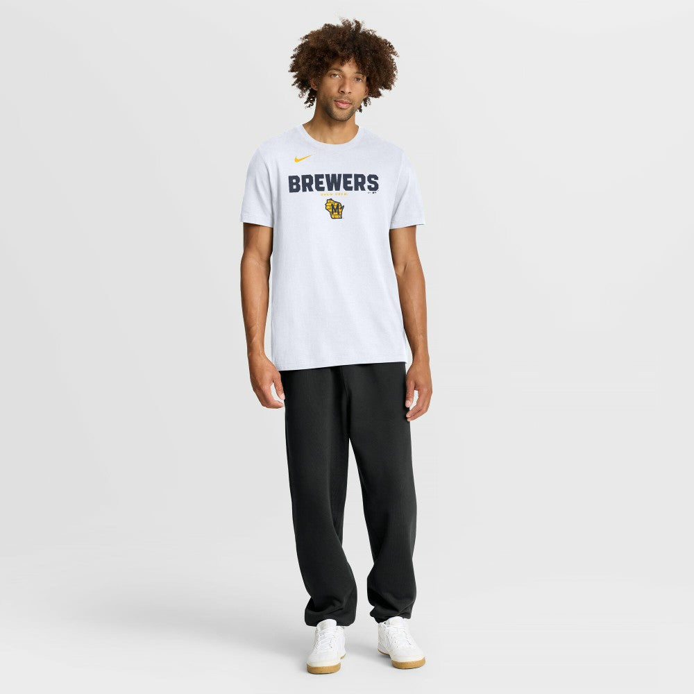 MLB Milwaukee Brewers Nike Bold Team Name T-Shirt