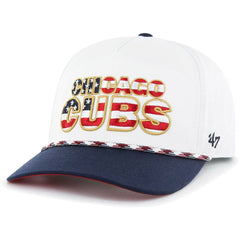 MLB Chicago Cubs '47 Flag Script Hitch Snapback Hat