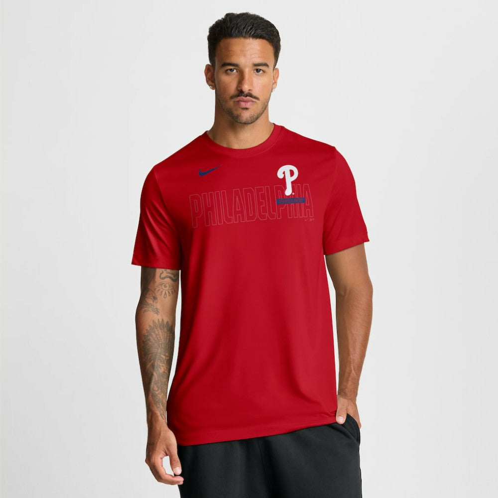 MLB Philadelphia Phillies Nike Knockout Team Legend Dri-FIT T-Shirt