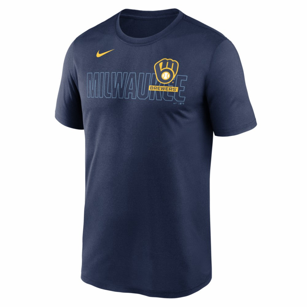 MLB Milwaukee Brewers Nike Knockout Team Legend Dri-FIT T-Shirt