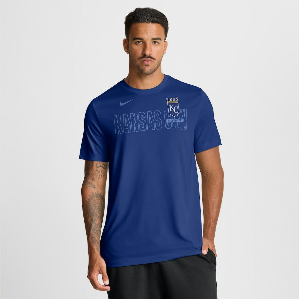 MLB Kansas City Royals Nike Knockout Team Legend Dri-FIT T-Shirt