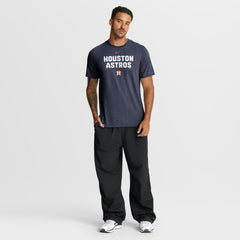 MLB Houston Astros Nike Stacked Tri-Blend T-Shirt