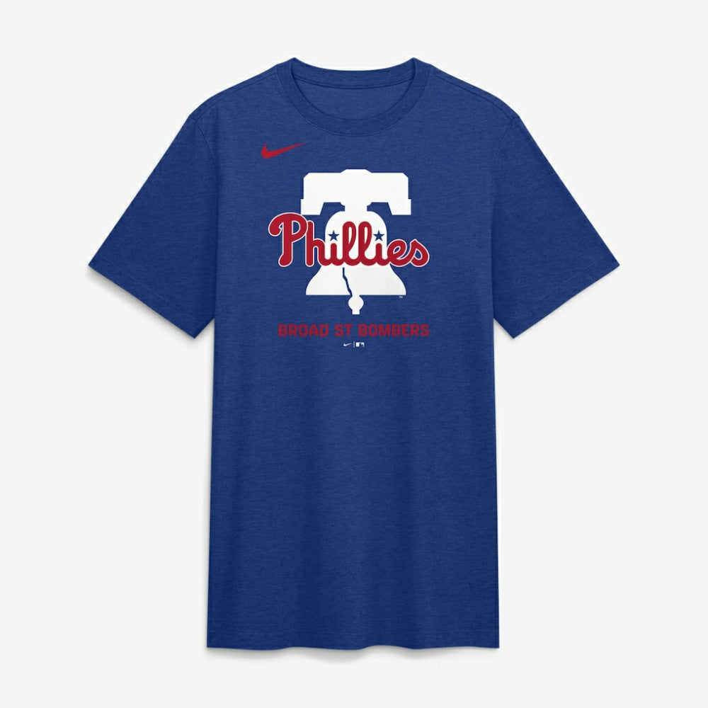 MLB Philadelphia Phillies Nike Tri-Blend Logo T-Shirt
