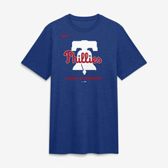 MLB Philadelphia Phillies Nike Tri-Blend Logo T-Shirt
