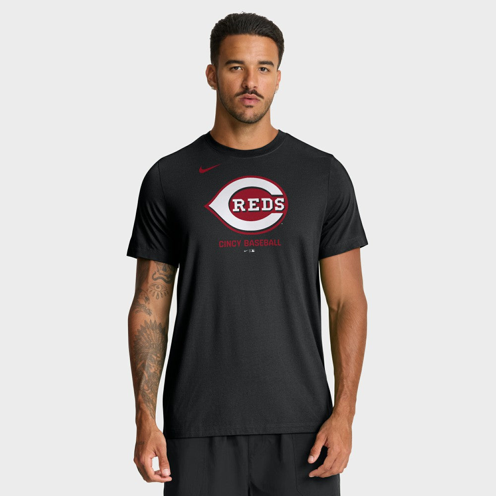 MLB Cincinnati Reds Nike Tri-Blend Logo T-Shirt