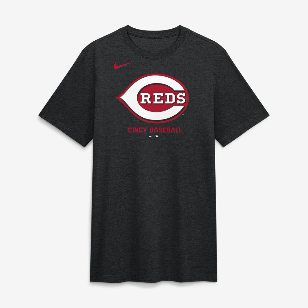 MLB Cincinnati Reds Nike Tri-Blend Logo T-Shirt