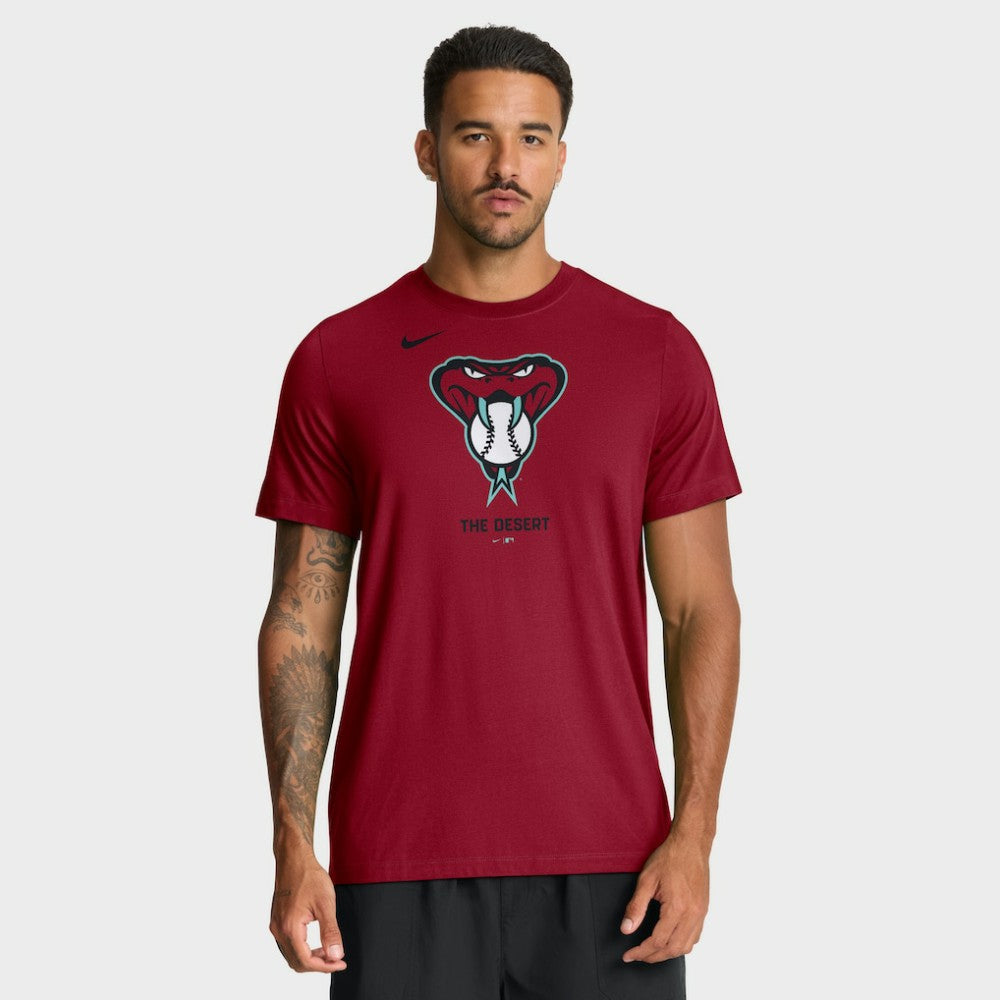 MLB Arizona Diamondbacks Nike Tri-Blend Logo T-Shirt