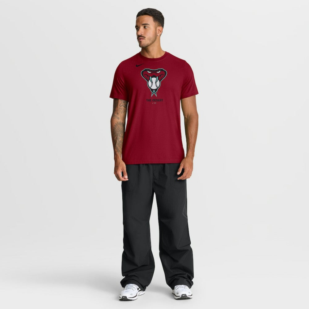 MLB Arizona Diamondbacks Nike Tri-Blend Logo T-Shirt