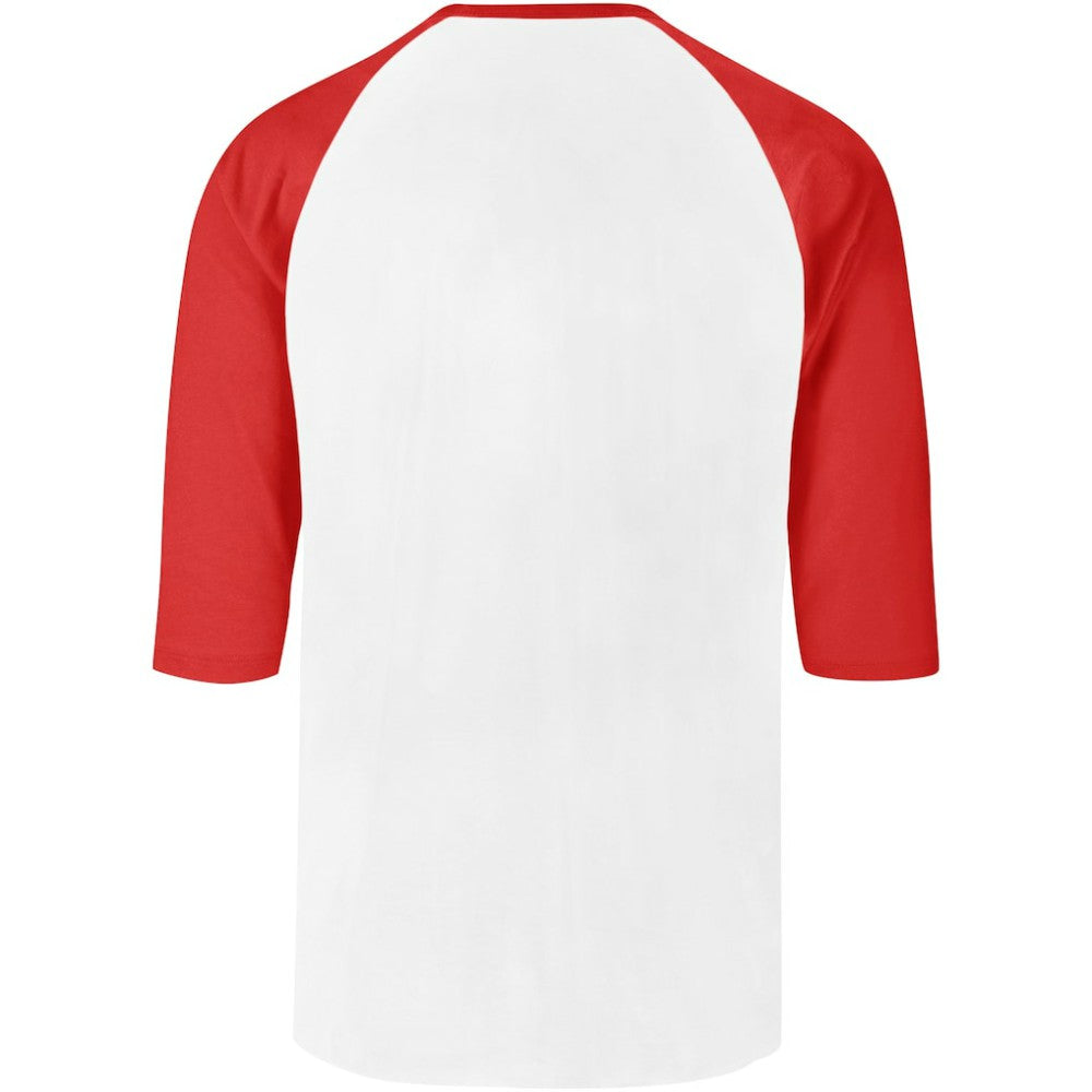 MLB Los Angeles Angels '47 City Connect Crescent Franklin Raglan 3/4-Sleeve T-Shirt