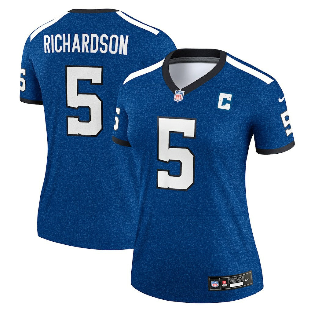 Anthony Richardson  Women's Alternate Legend Player Performance Top - Indianapolis Colts