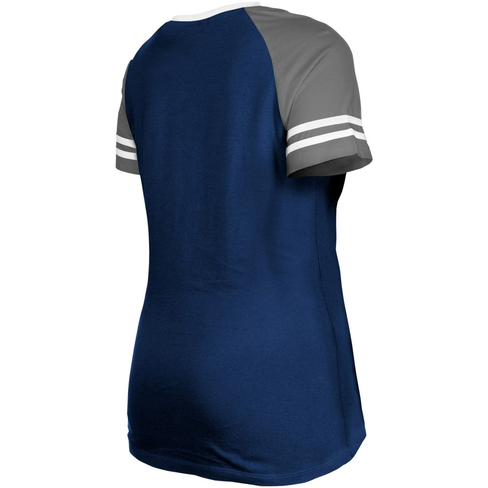 Women's Raglan Lace-Up T-Shirt - Dallas Cowboys