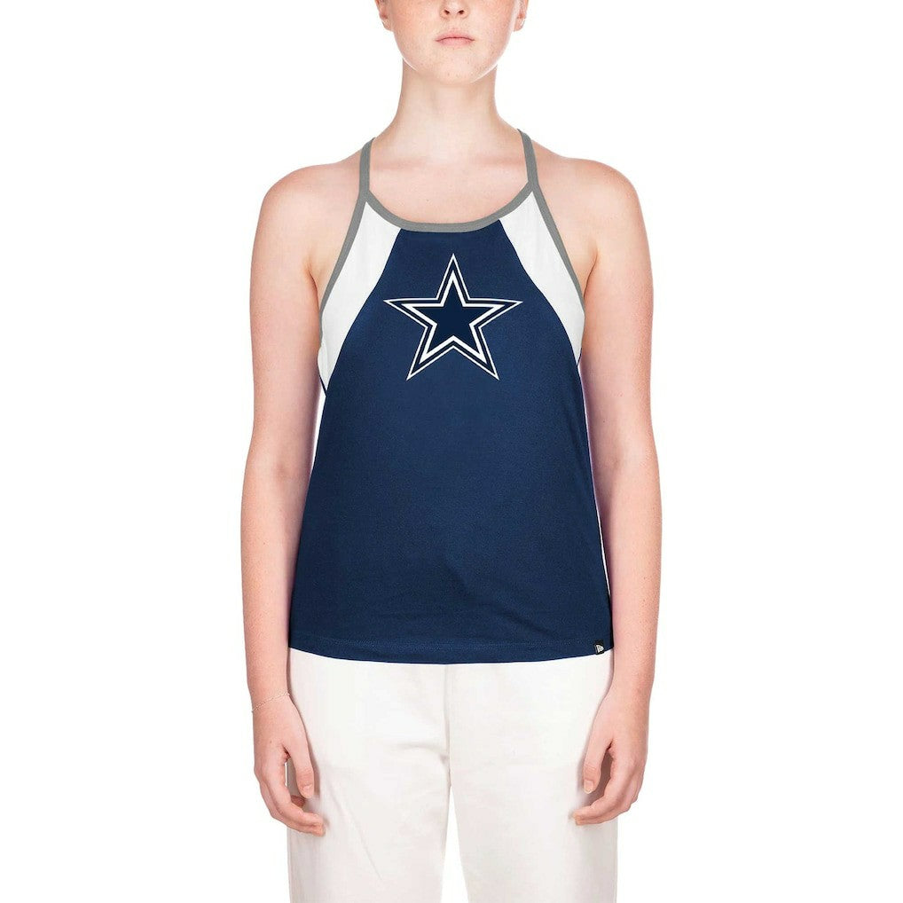 Women's Ribbed Racerback Tank Top - Dallas Cowboys