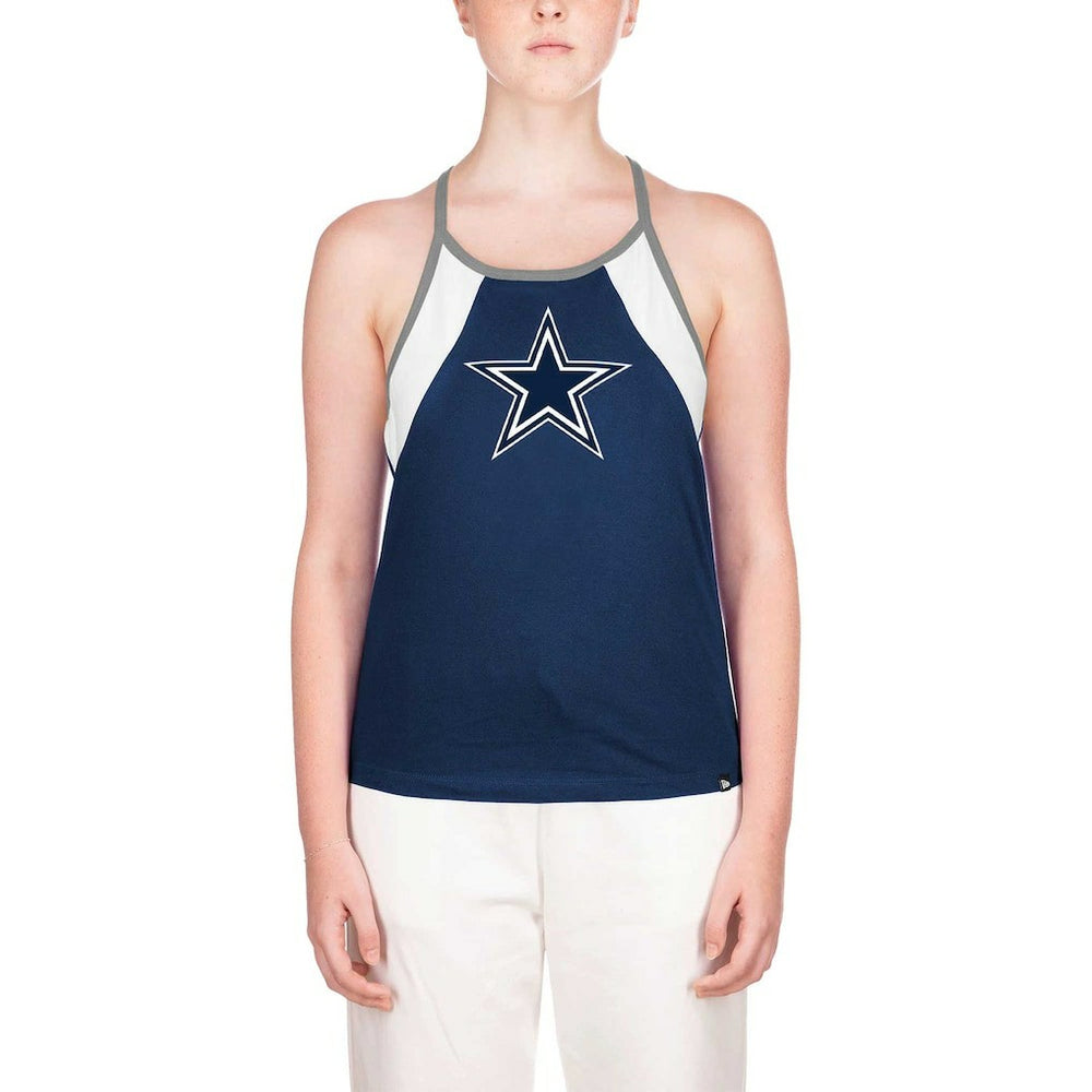 Women's Ribbed Racerback Tank Top - Dallas Cowboys
