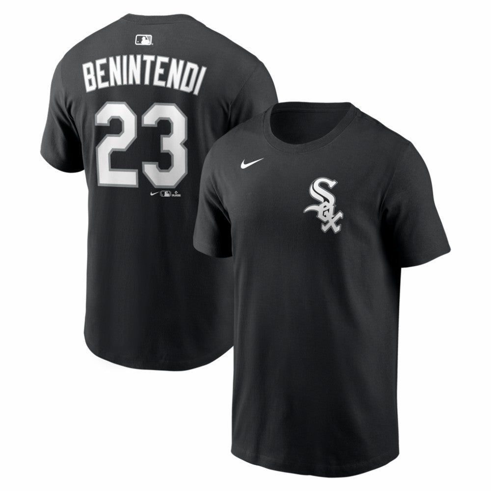 MLB Andrew Benintendi Chicago White Sox Nike Home Name & Number T-Shirt