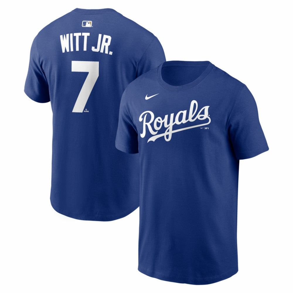 MLB Bobby Witt Jr. Kansas City Royals Nike Name & Number T-Shirt