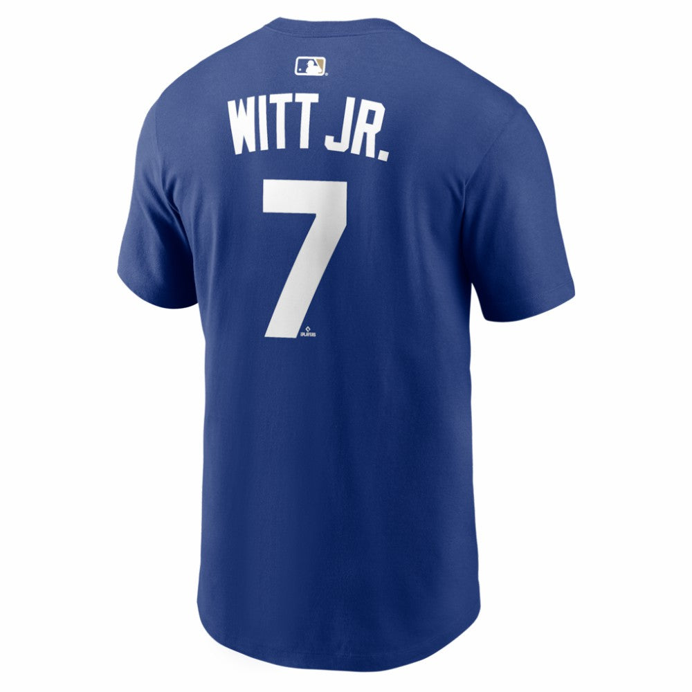 MLB Bobby Witt Jr. Kansas City Royals Nike Name & Number T-Shirt