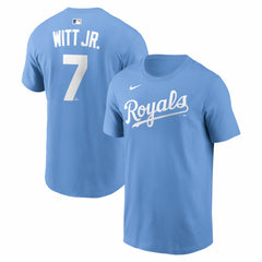 MLB Bobby Witt Jr. Kansas City Royals Nike Name & Number T-Shirt