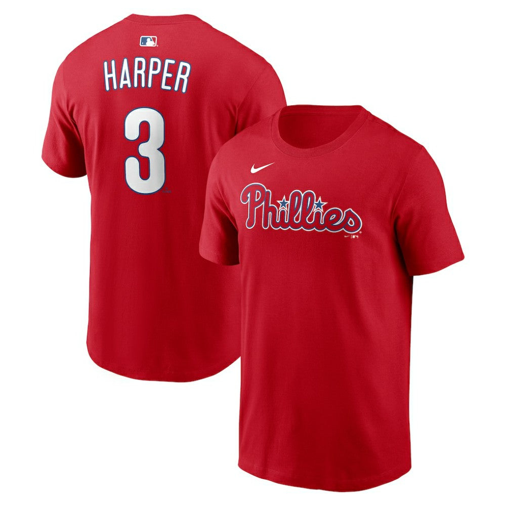 MLB Bryce Harper Philadelphia Phillies Nike  Name & Number T-Shirt