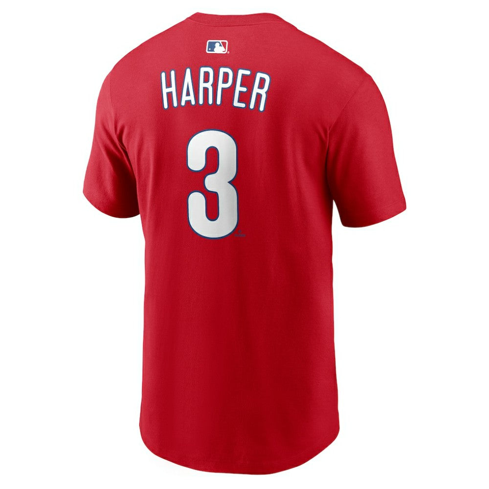 MLB Bryce Harper Philadelphia Phillies Nike  Name & Number T-Shirt