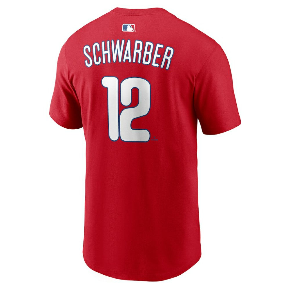 MLB Kyle Schwarber Philadelphia Phillies Nike  Name & Number T-Shirt