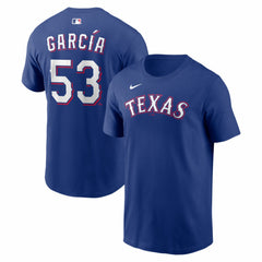 MLB Adolis Garcia Texas Rangers Nike Name & Number T-Shirt