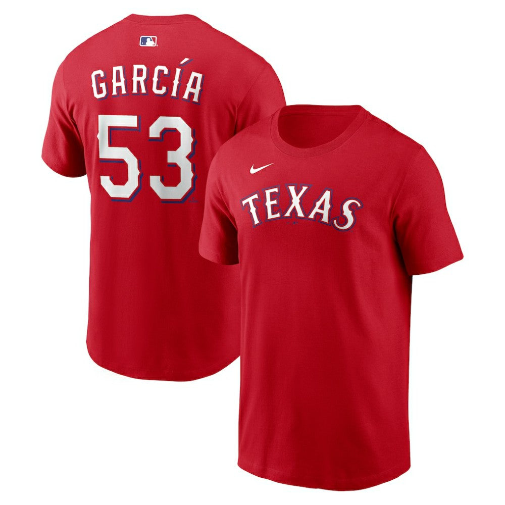 MLB Adolis Garcia Texas Rangers Nike  Name & Number T-Shirt