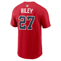 MLB Austin Riley Atlanta Braves Nike Home Name & Number T-Shirt