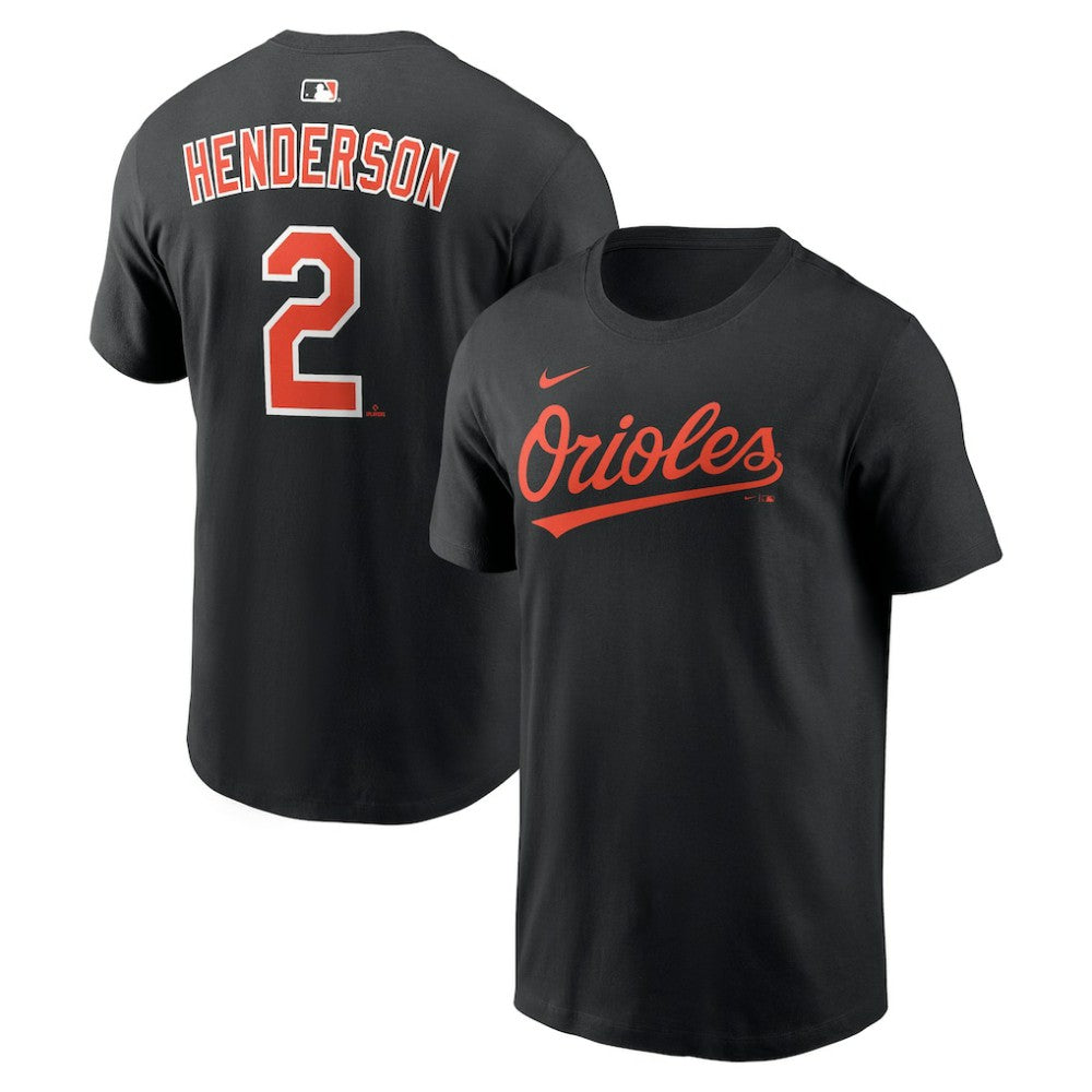 MLB Gunnar Henderson Baltimore Orioles Nike Name & Number T-Shirt