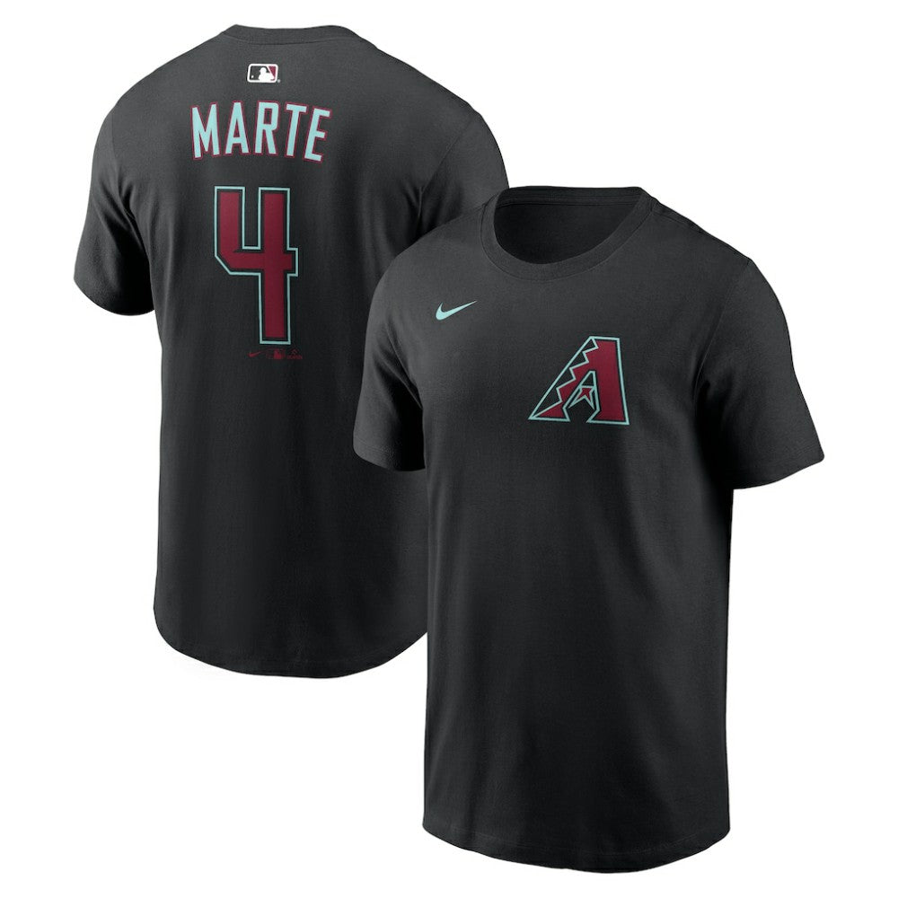MLB Ketel Marte Arizona Diamondbacks Nike Name & Number T-Shirt